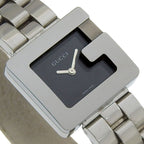 Gucci Watch Stainless Steel Quartz Analog Display Black Dial — view 3