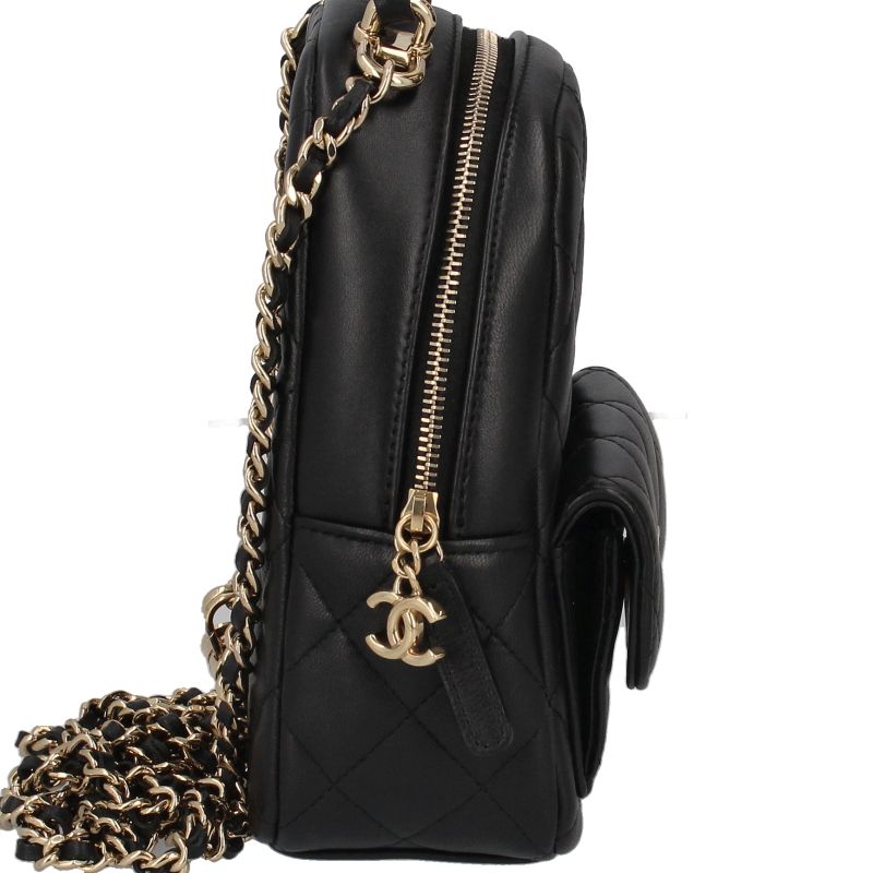 Chanel Timeless Classic Mini Backpack Lambskin Black — view 5