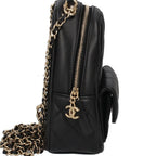 Chanel Timeless Classic Mini Backpack Lambskin Black — view 5