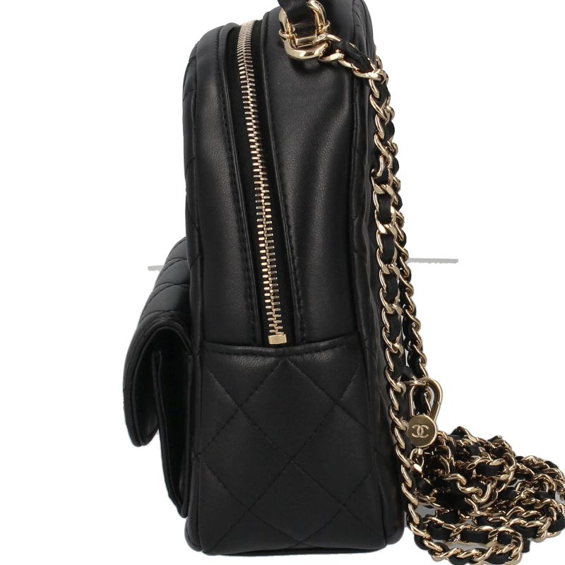Chanel Timeless Classic Mini Backpack Lambskin Black — view 3
