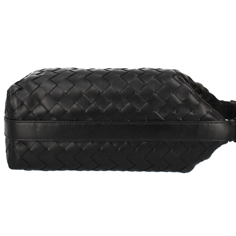 Bottega Veneta Vertical Wallace Intrecciato Bags Black Shoulder Bag — view 6