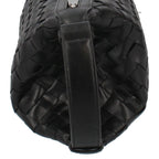 Bottega Veneta Vertical Wallace Intrecciato Bags Black Shoulder Bag — view 3