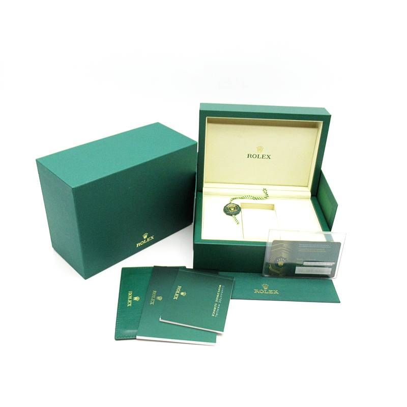 Rolex Sky Dweller Watch Jubilee Blue Box 18k White Gold SS Polished — view 7
