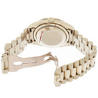 Rolex Day Date Watch Diamond Bezel Shell Pave Dial Box 18k Yellow Gold — view 5