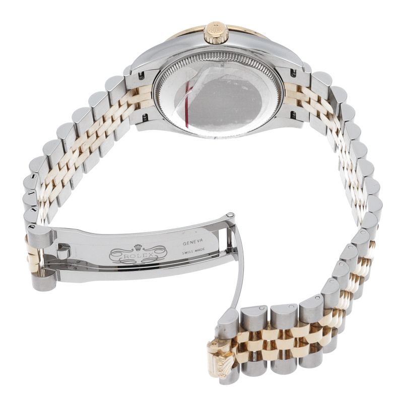 Rolex Datejust 31 Boys Watch Diamond Bezel Black Shell — view 5