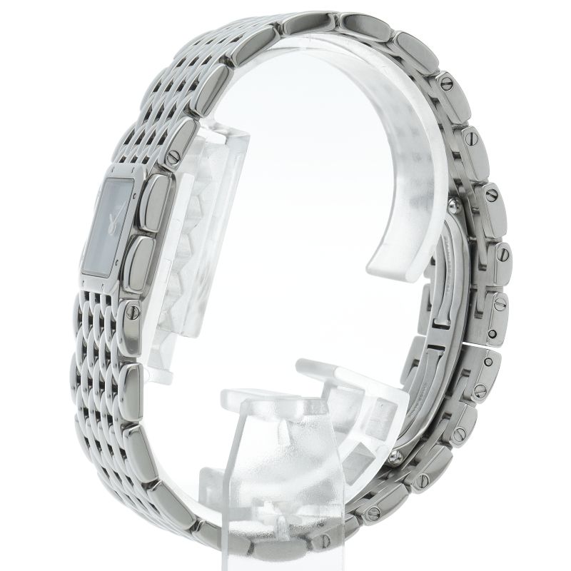 Cartier Ribbon Watch Shell SS Blue Polished — view 3
