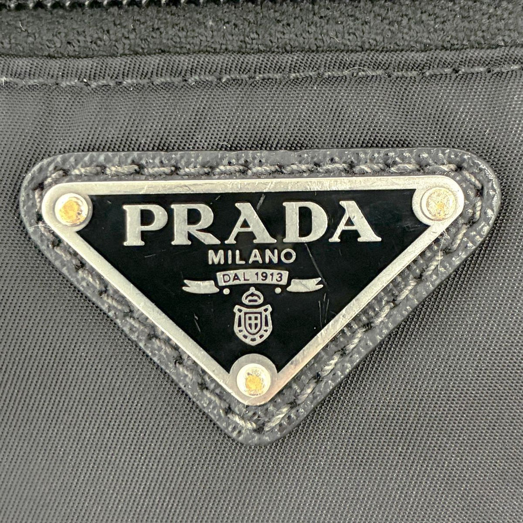 Prada Re-Nylon Belt Bag Black Waist — view 2