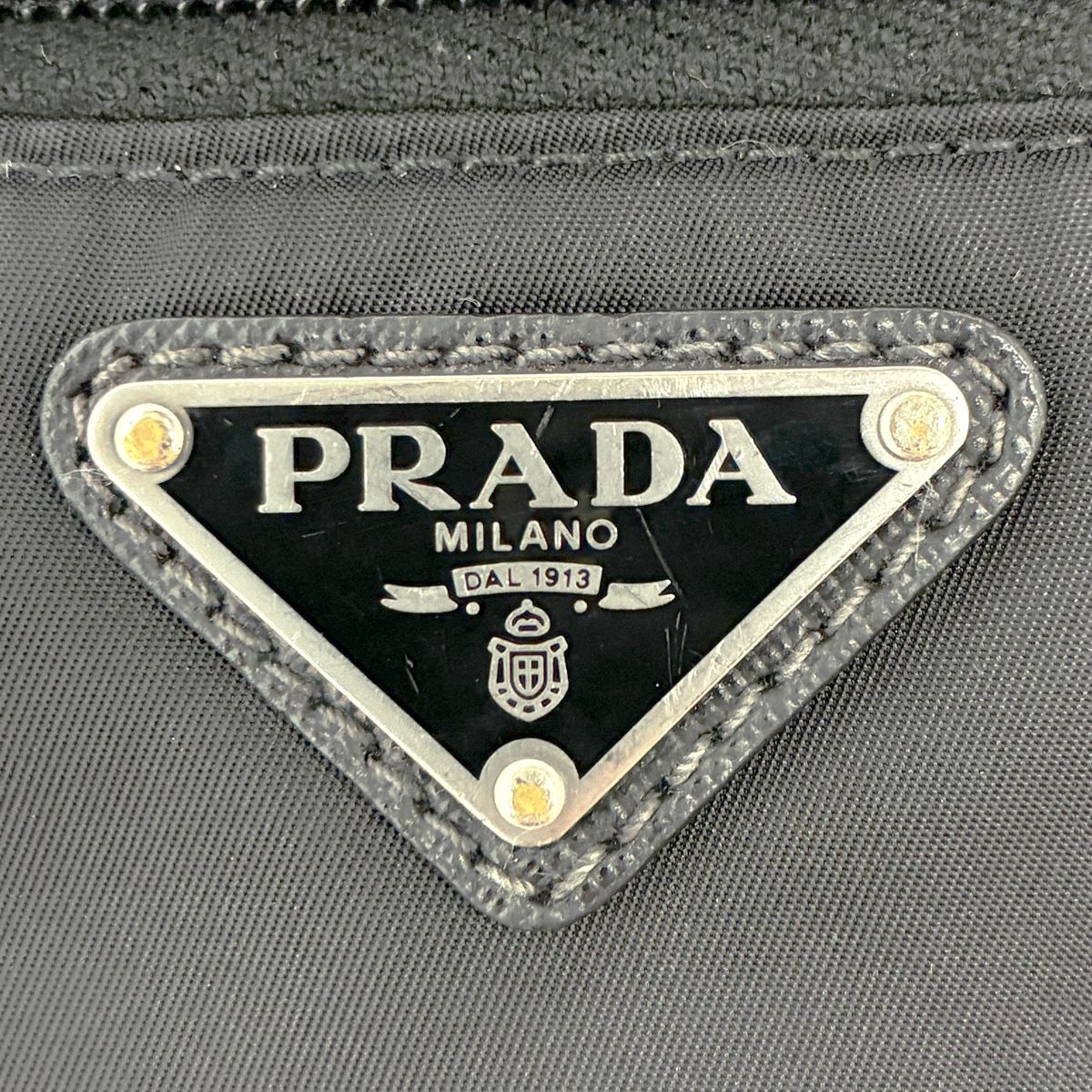 Prada Re-Nylon Belt Bag Black Waist — view 2