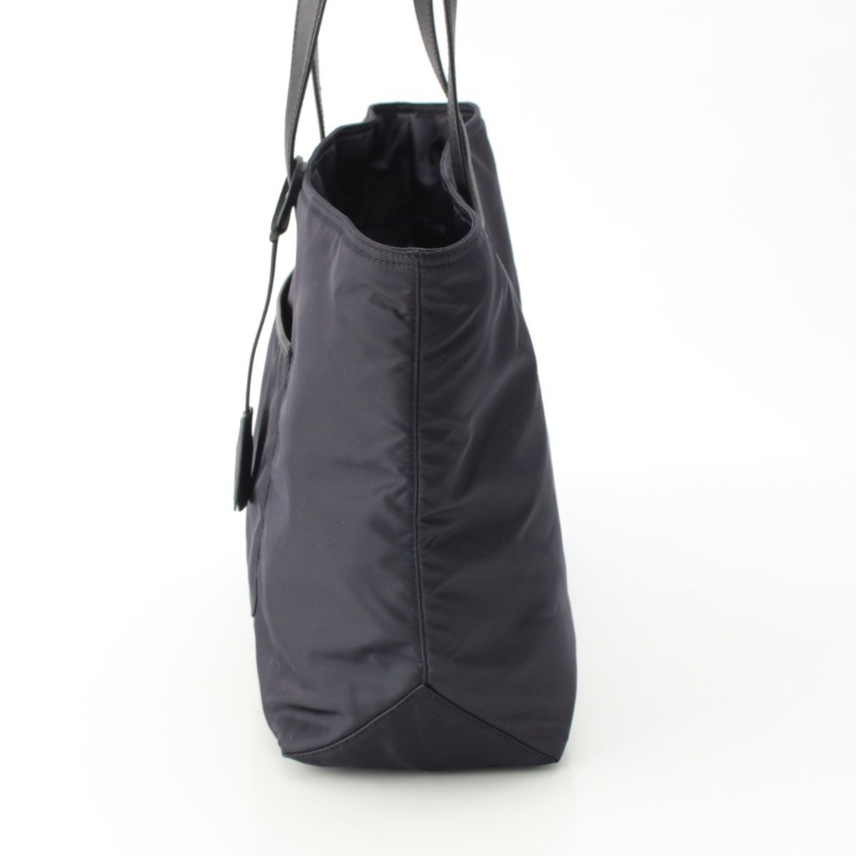 Prada Re Edition Re-Nylon Saffiano Large Tote Navy TU — view 3