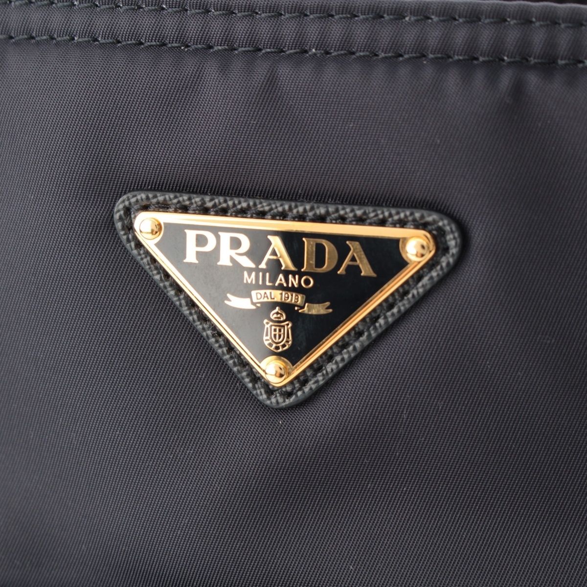 Prada Re Edition Re-Nylon Saffiano Large Tote Navy TU — view 8