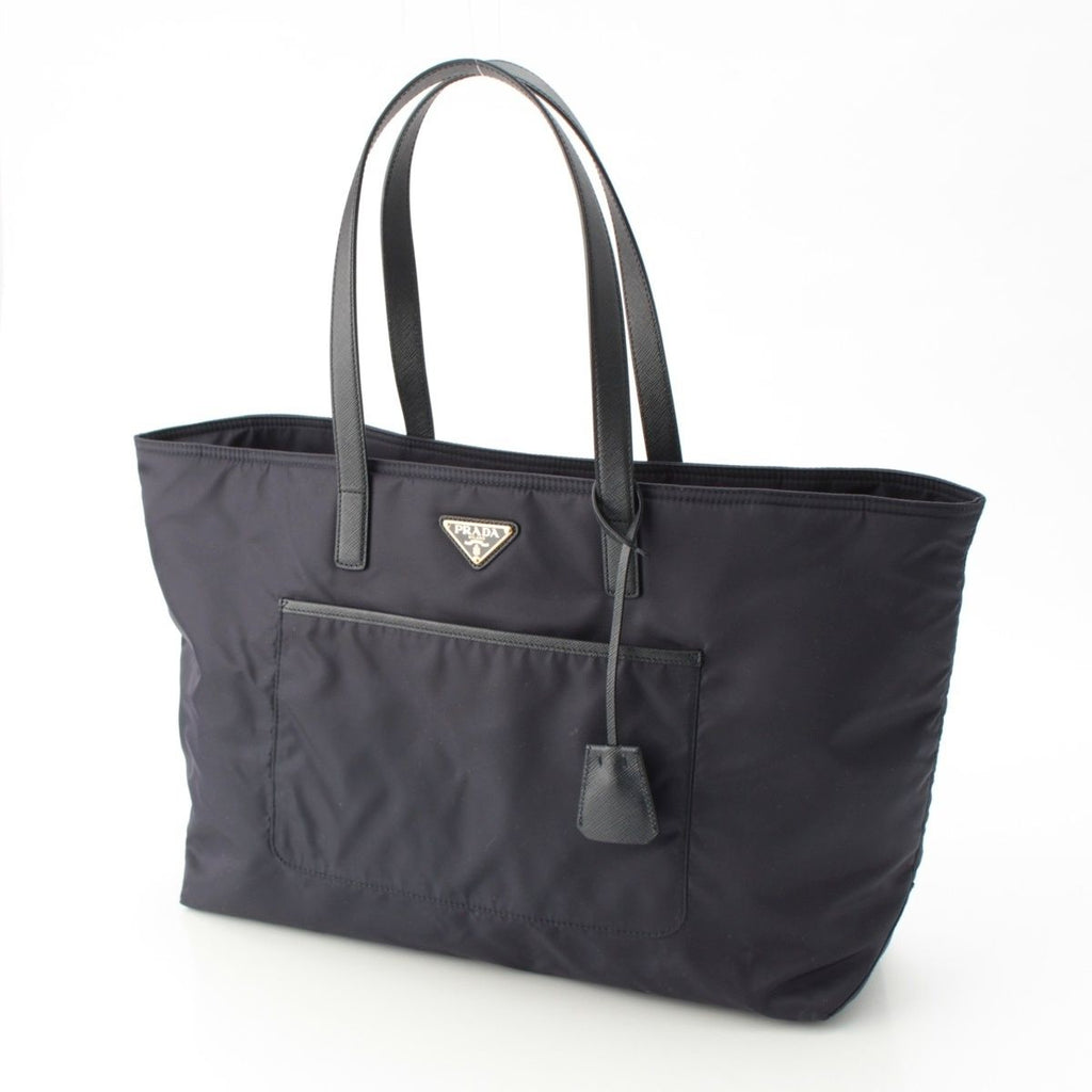 Prada Re Edition Re-Nylon Saffiano Large Tote Navy TU — view 2