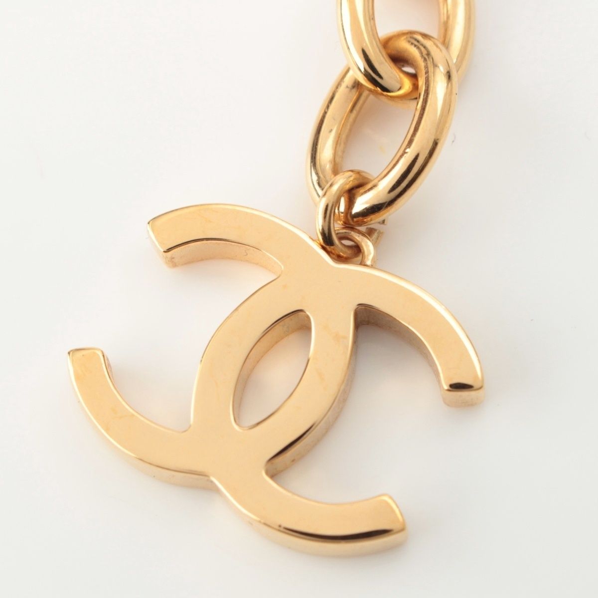 Chanel Collection Metal & Costume Pearl CC Logo Necklace Multicolor — view 6