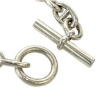Hermes Chaine D'ancre TGM 11 Links Chain Bracelet Silver — view 4