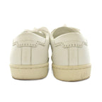 Saint Laurent Paris Blanc Optique Studded Sneakers Shoes Leather Studs 36 White — view 5