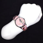 Gucci Watch Timeless 126.4 Snake Pattern Pink Dial SS Leather Strap Quartz — view 8