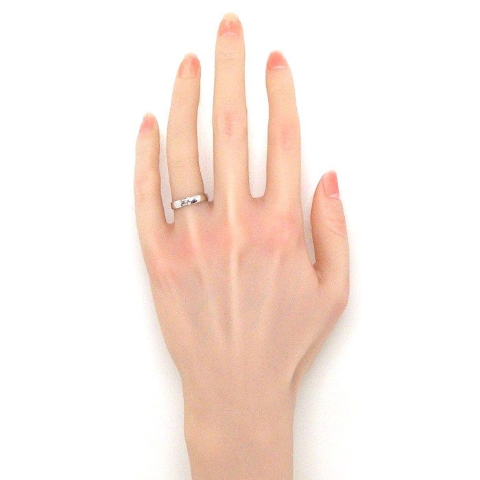Hermes Ring Hella Cles Motif Points Diamond Total 18k White Gold 52 — view 7