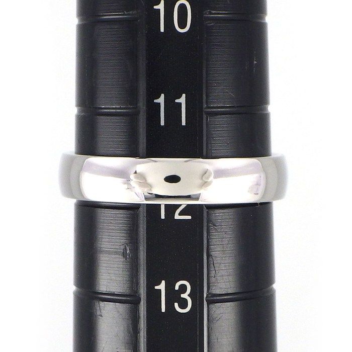 Hermes Ring Hella Cles Motif Points Diamond Total 18k White Gold 52 — view 8