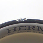 Hermes Ring Hella Cles Motif Points Diamond Total 18k White Gold 52 — view 6