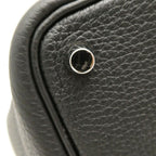 Hermes Picotin Lock PM Taurillon Clemence Handbag Silver Purse — view 7