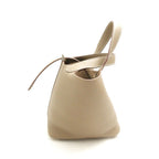 Hermes Picotin Lock PM Taurillon Clemence Handbag Etoupe Silver — view 4
