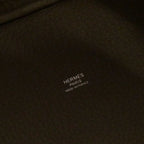 Hermes Picotin Lock PM Taurillon Clemence Handbag Etoupe Silver — view 9