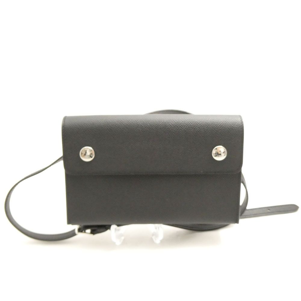 Hermes Nap to Go Veau Epsom Shoulder Bag Silver Purse — view 2