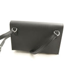 Hermes Nap to Go Veau Epsom Shoulder Bag Silver Purse — view 3