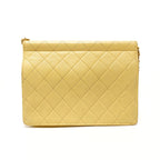 Chanel Shoulder Bag Quilted Pearl Chain — view 2