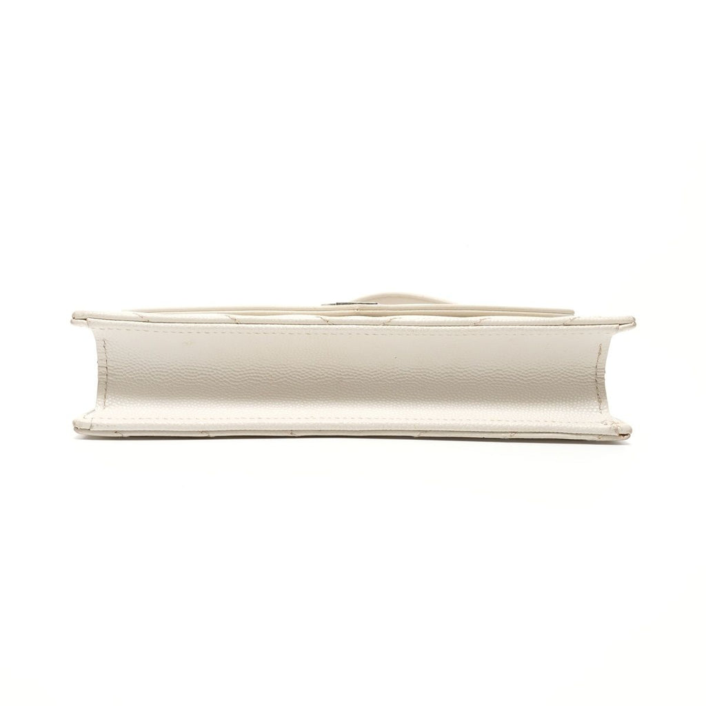 Saint Laurent Yves Shoulder Bag Cassandra Silver — view 7