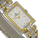 Fendi Zucca Stainless Steel Quartz Analog Display White Dial Watch — view 3
