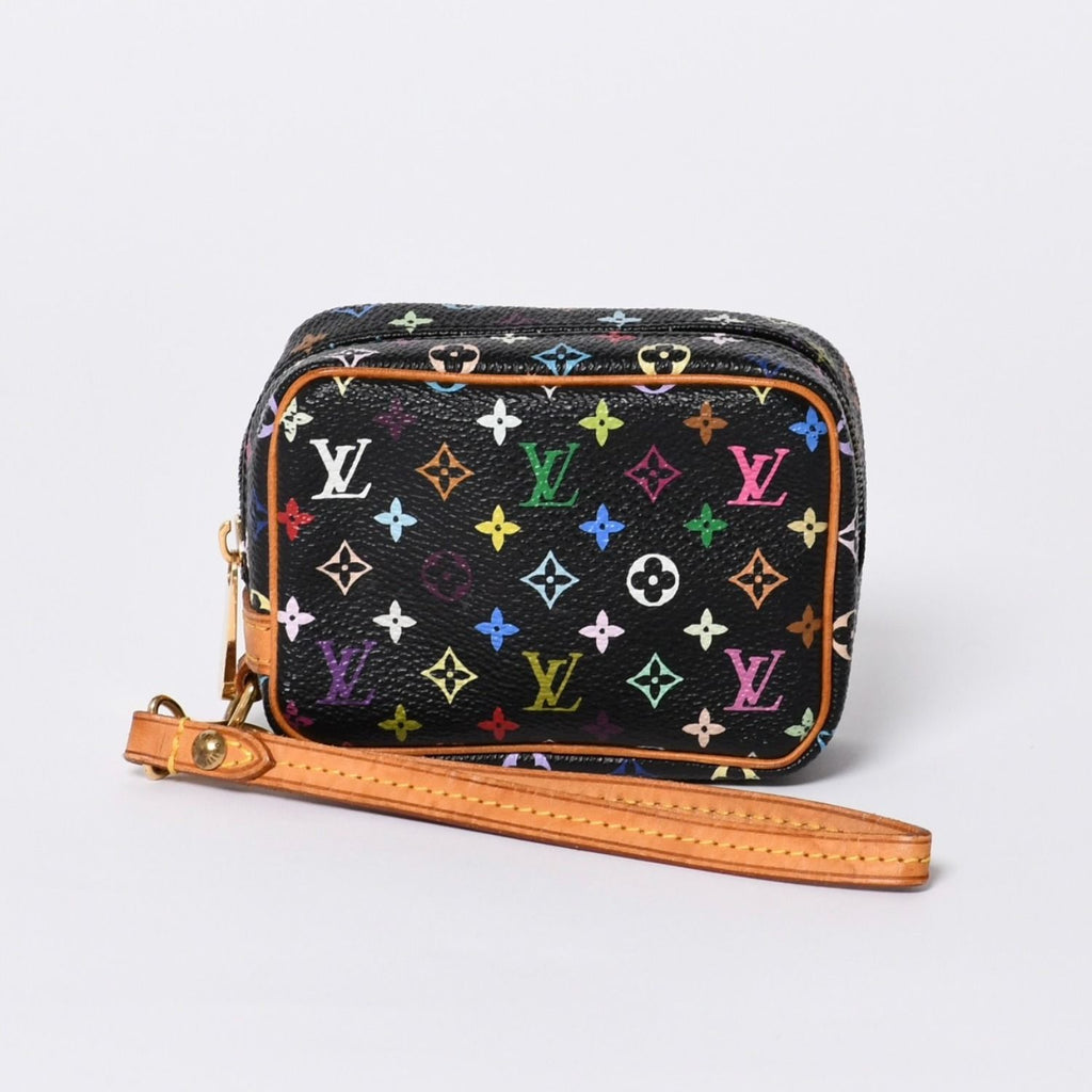 Louis Vuitton Pouch Trousse Wapiti Monogram Multicolor Black Takashi Murakami — view 2