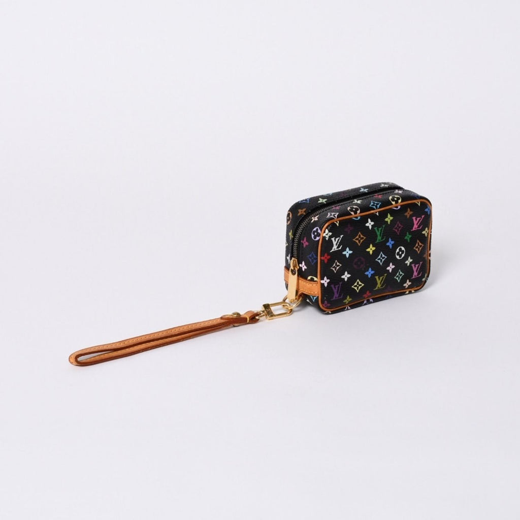 Louis Vuitton Pouch Trousse Wapiti Monogram Multicolor Black Takashi Murakami — view 4