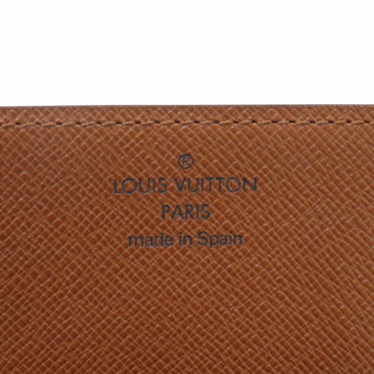 Louis Vuitton Envelope Carte de Visite Monogram Card Case Canvas — view 4