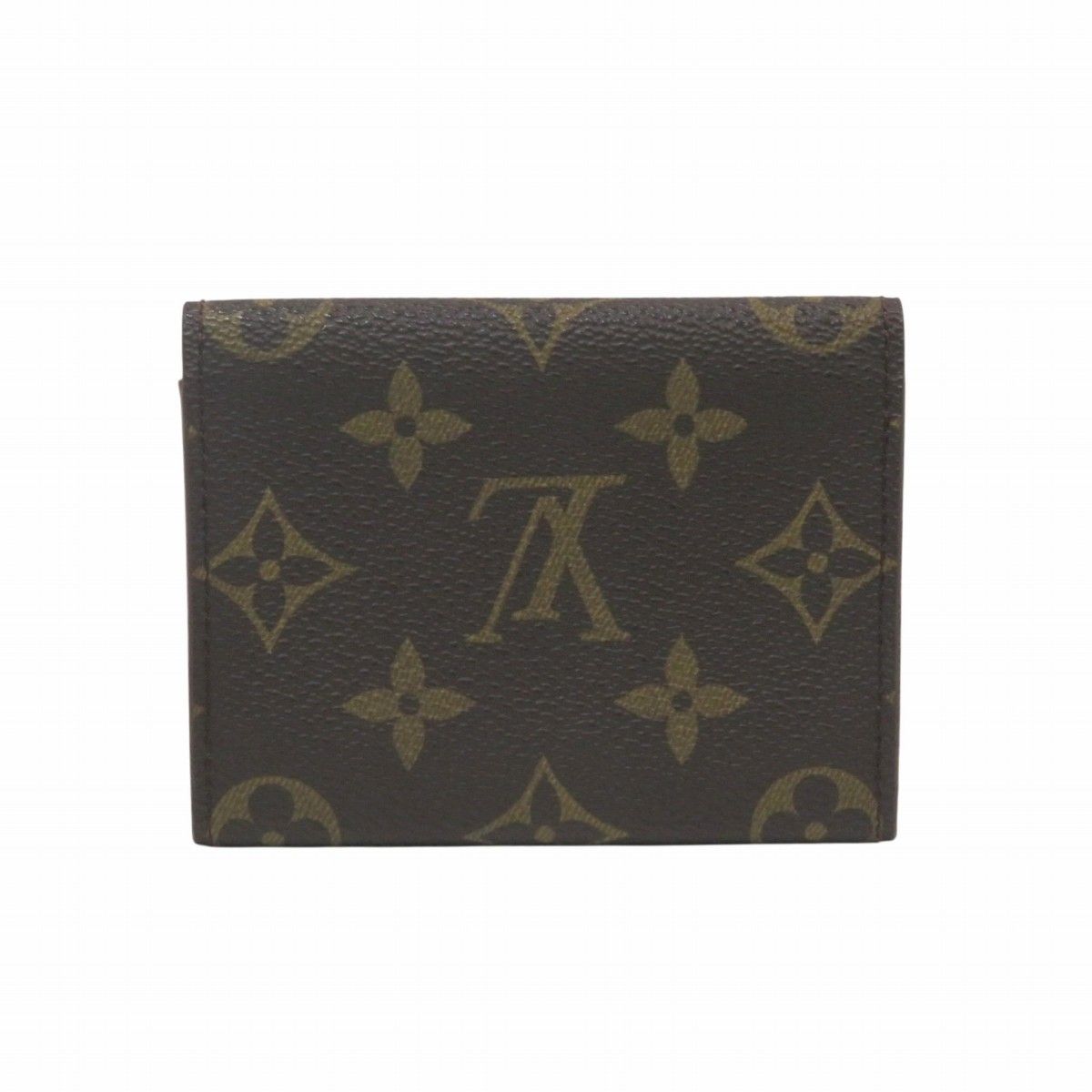 Louis Vuitton Envelope Carte de Visite Monogram Card Case Canvas — view 2