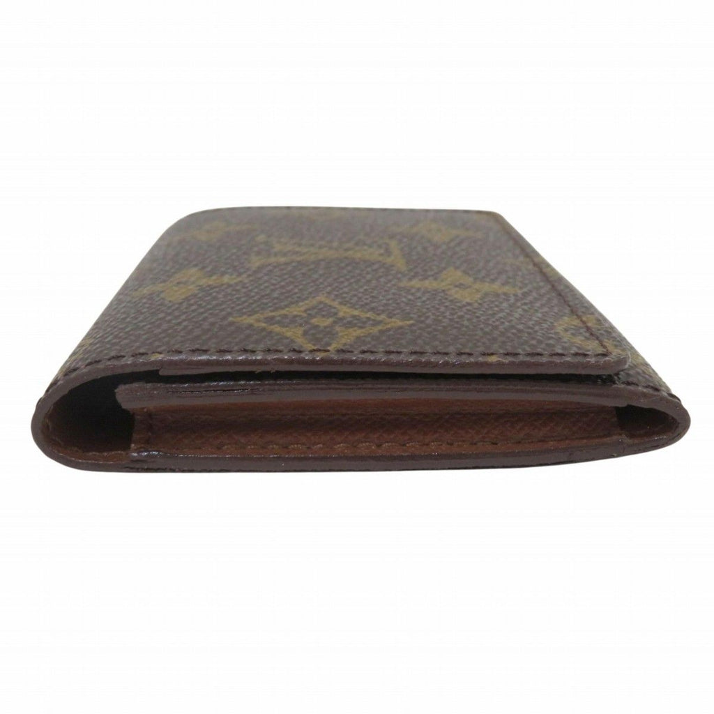 Louis Vuitton Envelope Carte de Visite Monogram Card Case Canvas — view 8
