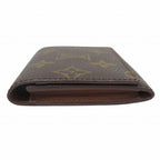 Louis Vuitton Envelope Carte de Visite Monogram Card Case Canvas — view 8