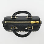 Louis Vuitton Bicolor Monogram Empreinte Nano Speedy Black Hand Bag — view 5