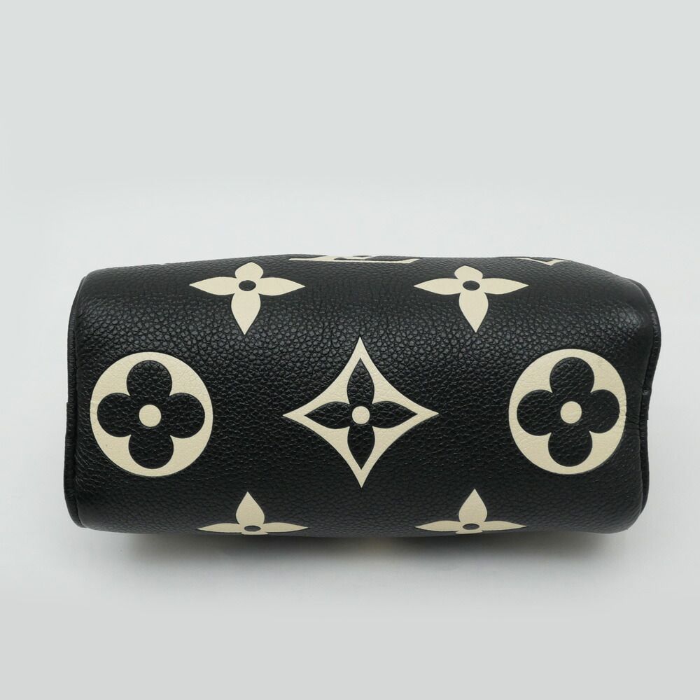 Louis Vuitton Bicolor Monogram Empreinte Nano Speedy Black Hand Bag — view 3