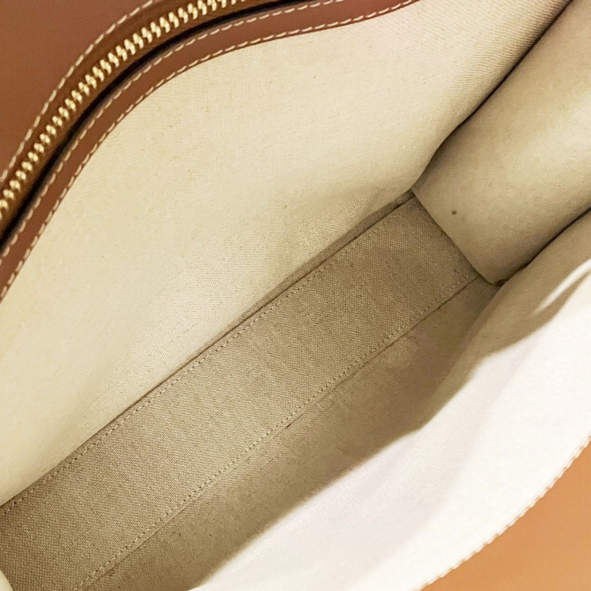 Celine Vertical Cabas Small Tote Canvas Leather — view 6