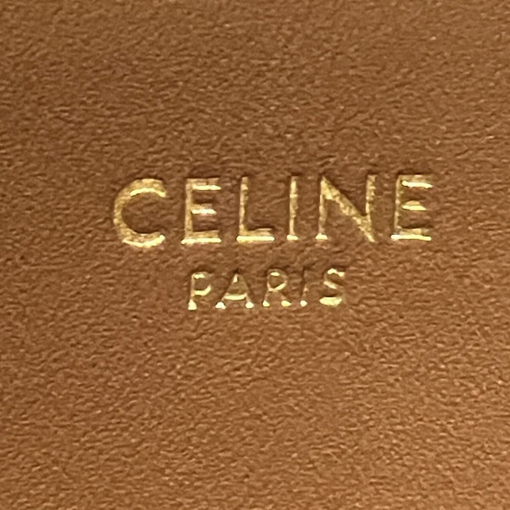 Celine Vertical Cabas Small Tote Canvas Leather — view 4