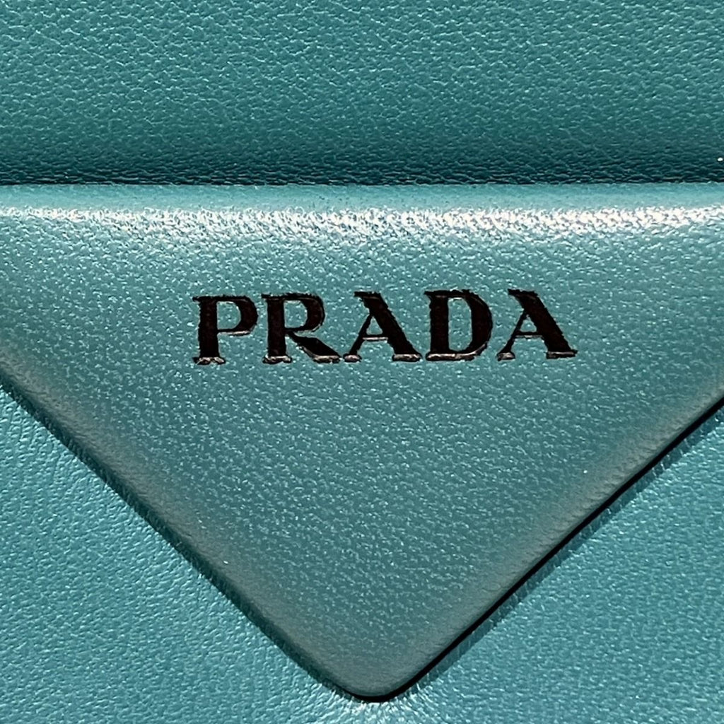 Prada Triangle Handbag Padded Nappa Leather — view 8