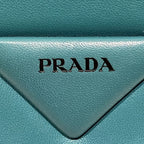 Prada Triangle Handbag Padded Nappa Leather — view 8
