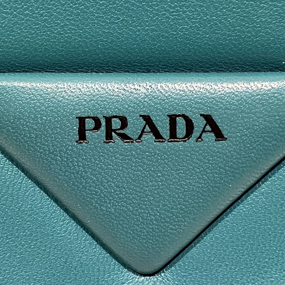 Prada Triangle Handbag Padded Nappa Leather — view 8