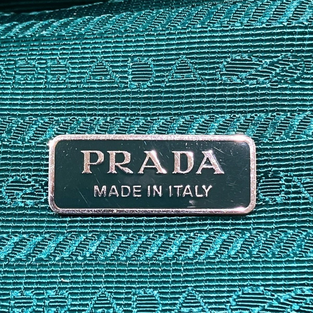 Prada Triangle Handbag Padded Nappa Leather — view 4