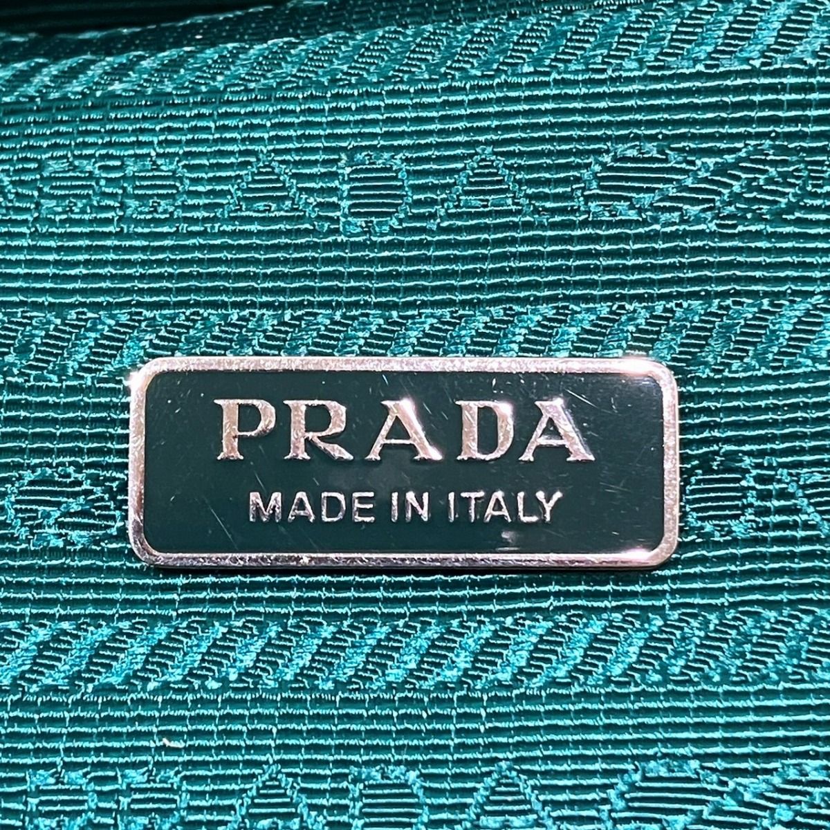 Prada Triangle Handbag Padded Nappa Leather — view 4
