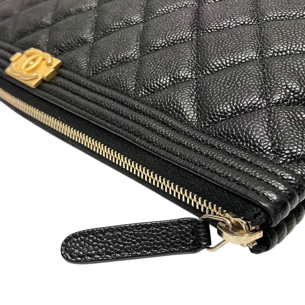 Chanel Clutch Caviar Leather — view 8