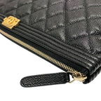 Chanel Clutch Caviar Leather — view 8