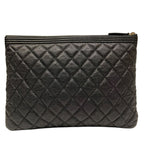 Chanel Clutch Caviar Leather — view 2
