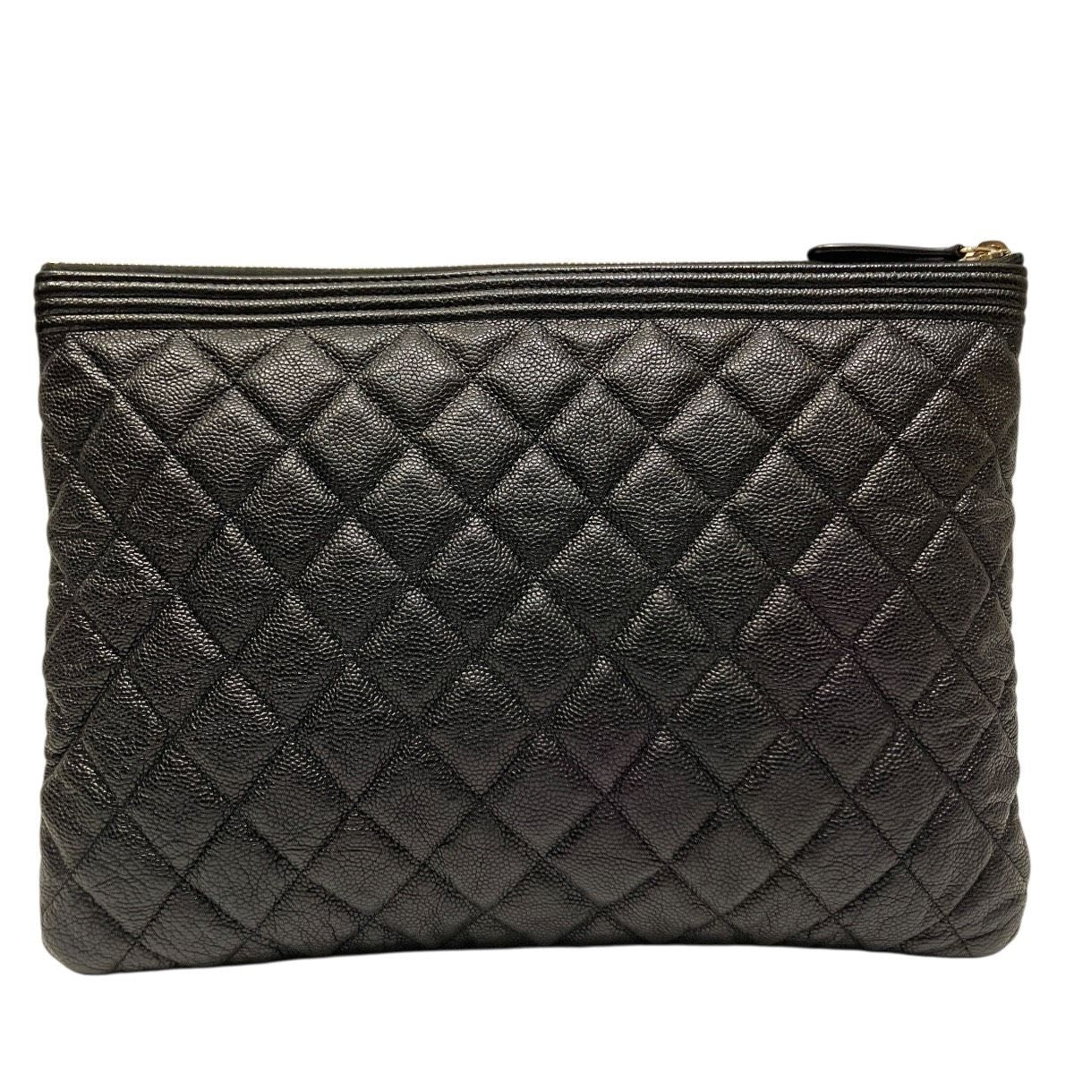 Chanel Clutch Caviar Leather — view 2
