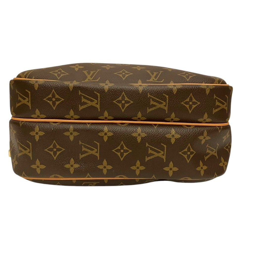 Louis Vuitton Reporter PM Monogram Shoulder Bag Canvas — view 3